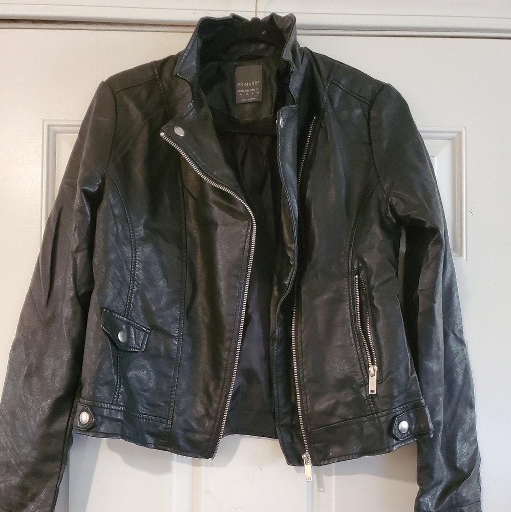 Primark faux leather jacket